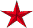 red pointy star